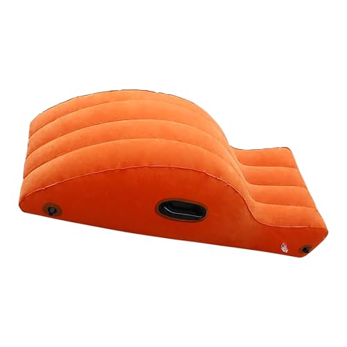 Inflatable Yoga Chaise Lounge - Portable Support Chair for Yoga