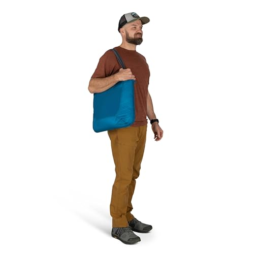 Osprey Ultralight Collapsible Tote Bag - Black Travel & Shopping Bag