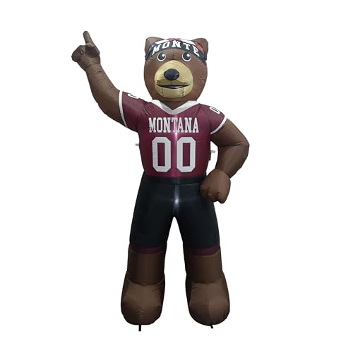 7FT Inflatable Montana Grizzlies Mascot - LED Yard Decoration