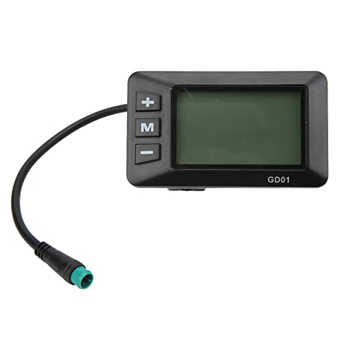 Electric Bike LCD Display Control Panel - 36V/48V, 22.2mm Handlebar