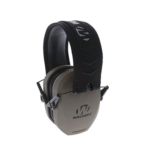 Walker's Razor Slim Passive Earmuffs - One Size / FDE