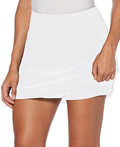 Women's 16" Airflux Golf Skort with Tummy Control - X-Small Bright White