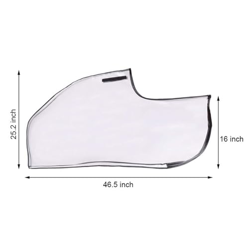 LH90H Waterproof Golf Bag Rain Cover for 14-Club Stand & Push Carts, Lightweight & Foldable