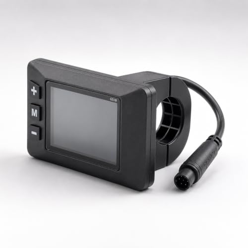 G518 LCD Speedometer Display for Yozma IN10 6-Pin E-Bike, 48V