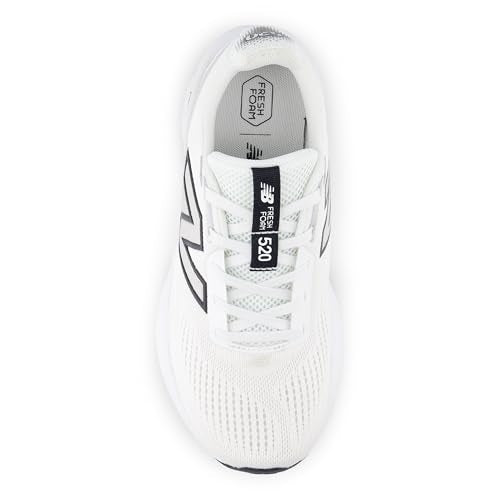 Women's Fresh Foam 520 V9 Running Shoes - White/Black