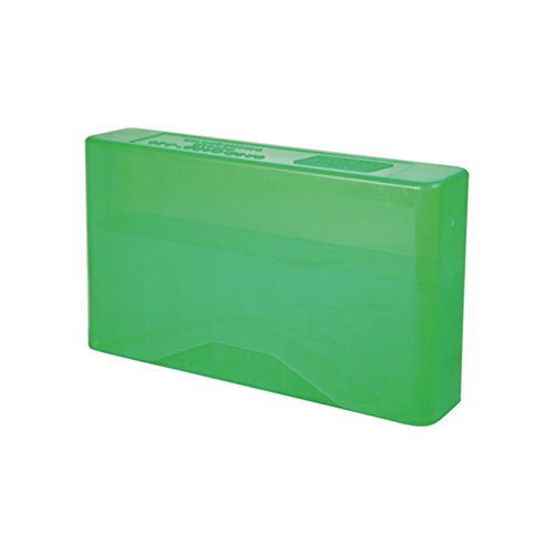 MTM 20-Round Rifle Ammunition Case - Slip-Top - Clear Green