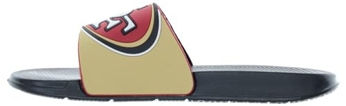 Men's NFL Big Logo Raised Slide Sandals | Casual Comfort