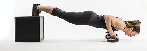 Rotating Pushup Handles - Ergonomic Design, 6.75 x 6.75 x 4.75