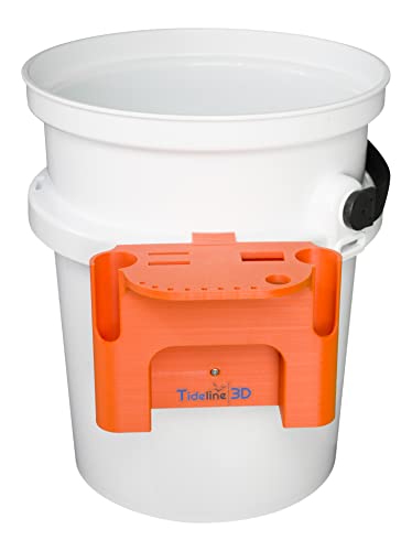 Tideline3D Blaze Orange Fishing Rod Holder for YETI LoadOut Bucket