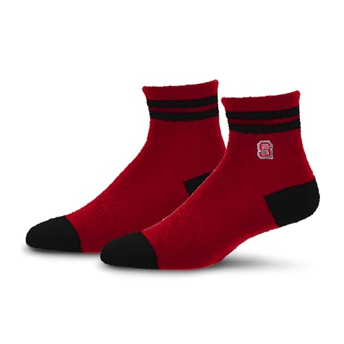 North Carolina State Wolfpack Cozy Two Stripe Socks - Team Color