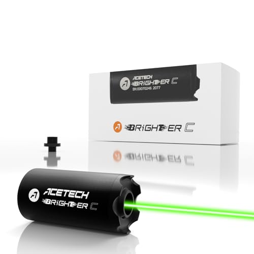 Tracer Unit for Airsoft - Brighter C Green Glow in Dark BBs - Black