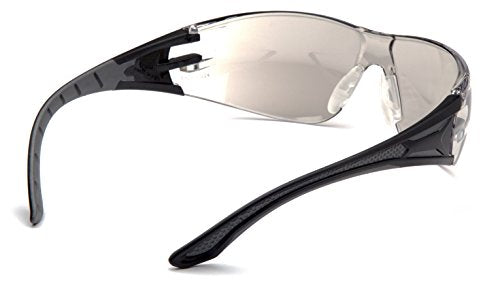 Endeavor Plus Safety Glasses with Foam Padding - Black/Grey, Indoor/Outdoor
