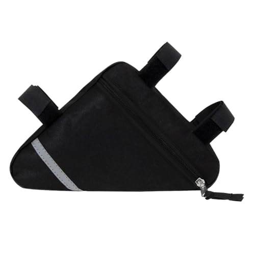 Bicycle Front Triangle Bag - Waterproof Nylon, High Capacity