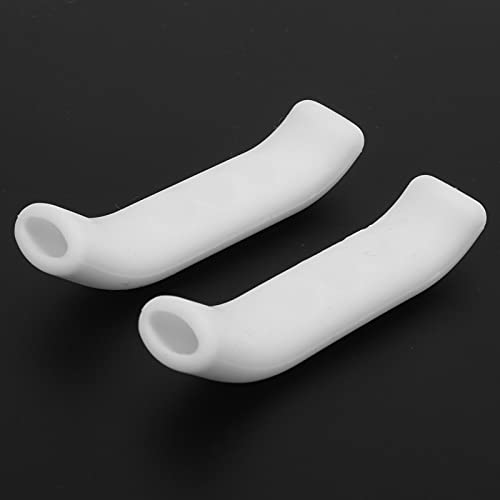 Non-Slip Bike Brake Grip Covers - 2PCS White