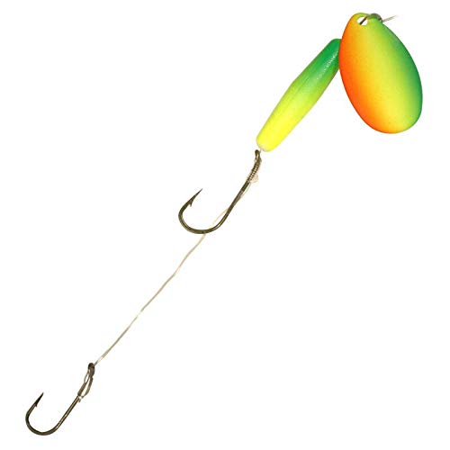Floating Harness with #4 Indiana Blade - 40" Snell - Chartreuse