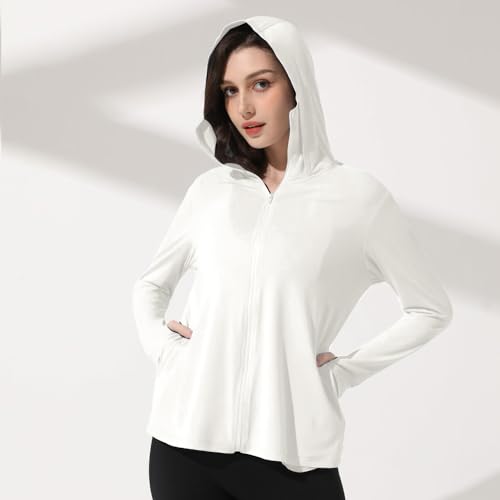 Women's UPF 50+ Sun Protection Jacket - Medium | Zipped Pockets