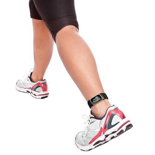 Wizvv Black Elastic Fitness Tracker Wrist & Ankle Band for Fitbit Charge 6/5