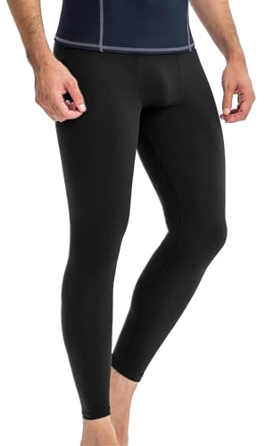 Men's Compression Pants - Cool Dry Workout Leggings - XX-Large Grey