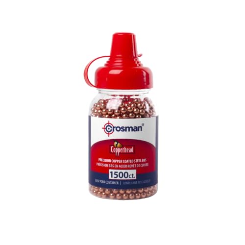 4.5mm Copper-Coated Steel BBs - 1500-Count Bottle