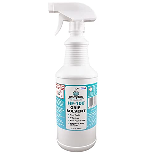 HF-100 Golf Grip Solvent - 32 oz Sprayer, Non-Toxic & Odorless