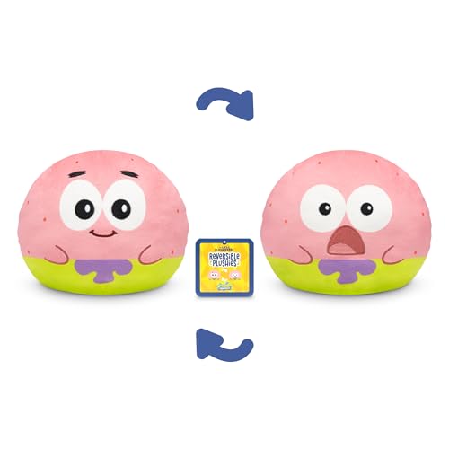 Patrick Star Reversible Plush - 6 Inch Flip Plushie