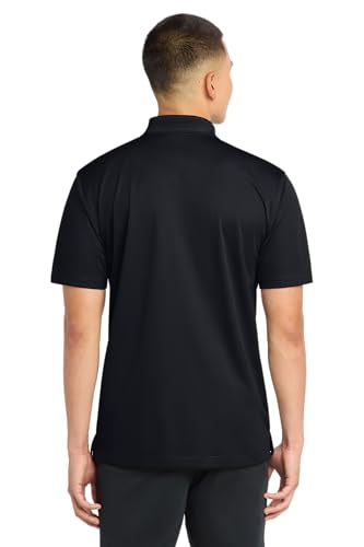 Micropique Sport-Wick Polo - Unisex - Medium / Black