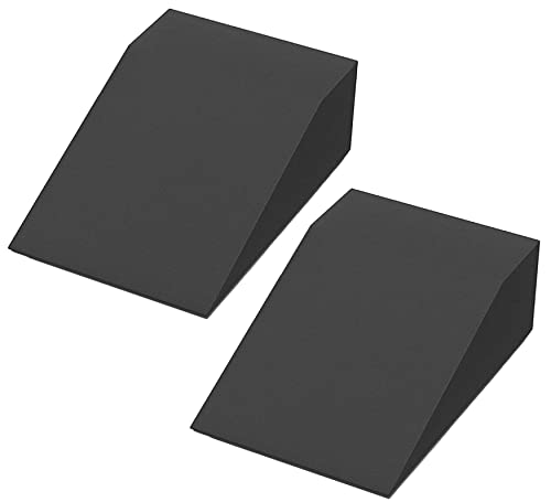 Squat Wedge Blocks - Non-Slip Yoga Ramp for Calf Raises & Stretching