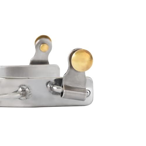 Weaver Leather Womens Barrel Spurs Silver 3/4" Band - 1 Pair
