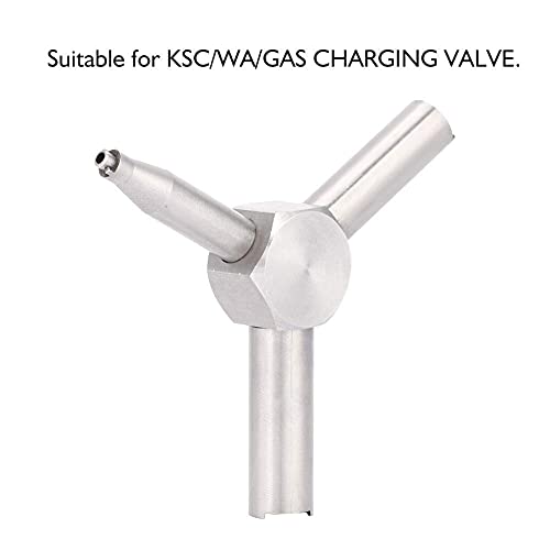 Jadeshay Stainless Steel Airsoft Valve Key for KSC/WA Gas Magazines – Universal Removal Tool