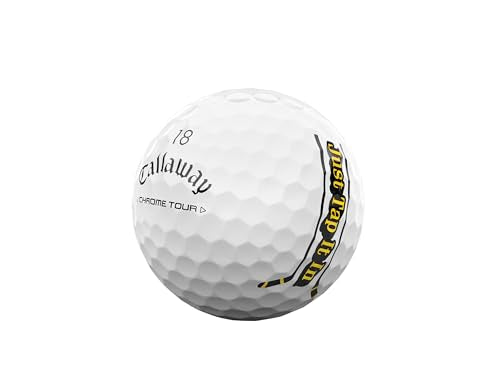 Callaway x Odyssey Happy Gilmore Chrome Tour Golf Balls - Tap It In Variation