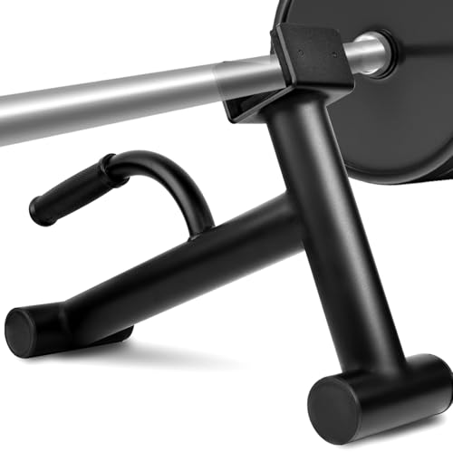 Lovind Deadlift Jack Barbell Stand 600lbs Capacity for Weightlifting Home Gym