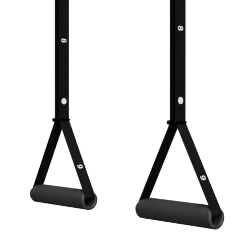 Portable Suspension Trainer - Kensui NanoBars V2, 600 lb Load - Black