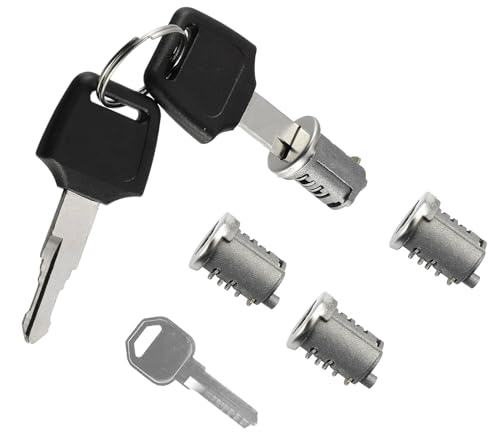 6 Pack Lock Cores for Yakima SKS Rack System - Secure & Durable