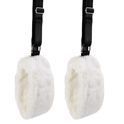 Adjustable Pilates Straps - Plush Cuffs for Home Gym