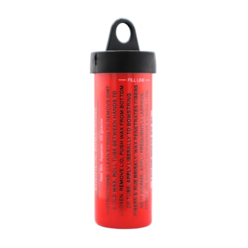Synthetic Fiber Bowstring Wax - 1 oz Tube for Archery Maintenance