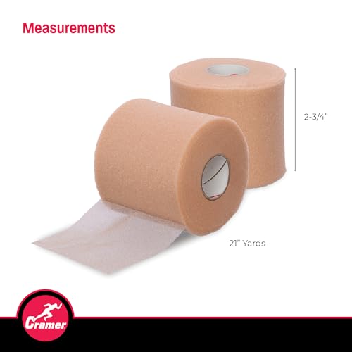 Athletic Underwrap Foam Tape - 2.75" x 21 Yards - Beige