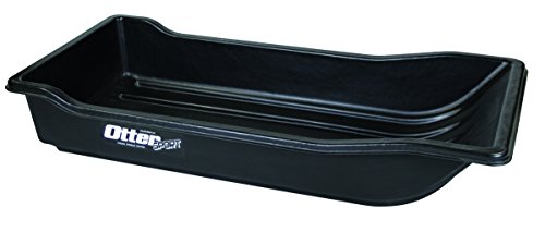 Otter Sport Sled - Medium Black, Roto-Molded Polyethylene