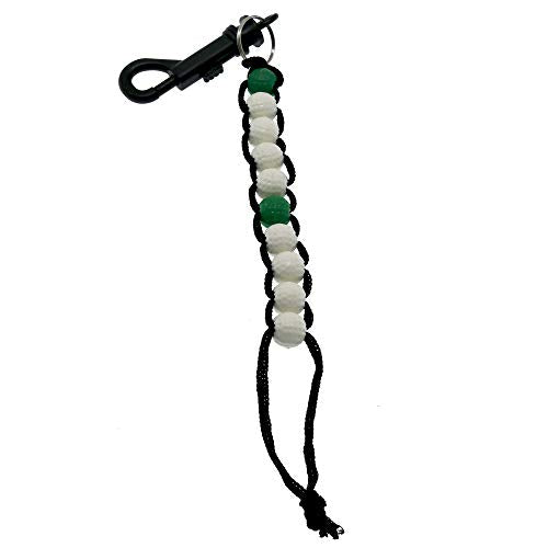 Golf Stroke Score Counter - 2 Pack with Clip and Beads