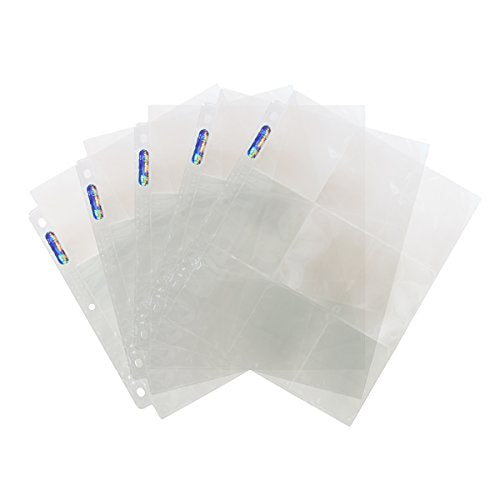9-Pocket Trading Card Pages - 25 Count Pack - Original Version