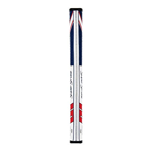 SuperStroke Traxion Pistol GT Golf Putter Grip - Red/White/Blue, Pistol Tour Variant