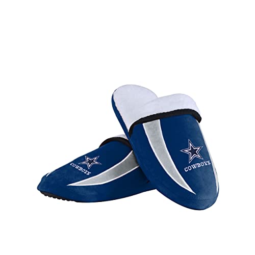 NFL Team Logo Moccasin Slippers - Casual Fan Footwear