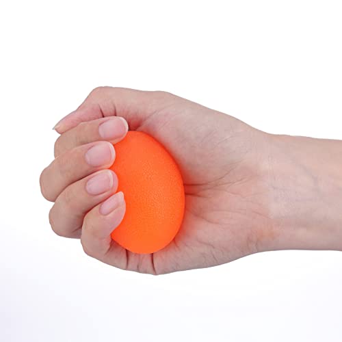 Hand Exercise Balls - Stress Relief Squeeze Balls Set (3 Resistance Levels)