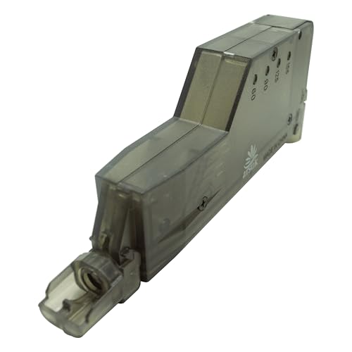 6mm Airsoft Speed Loader with Adapter - 155 Rounds - Black