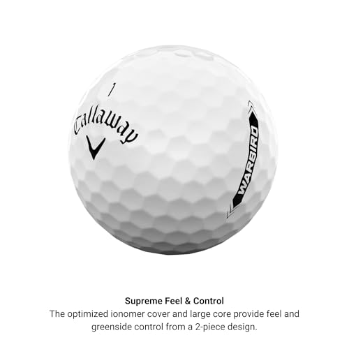 Warbird Golf Balls - One Dozen White for Maximum Distance