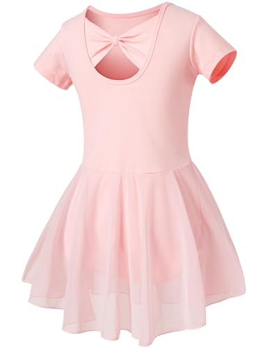 Ballet Leotards for Girls - 4-6 Years / Pink