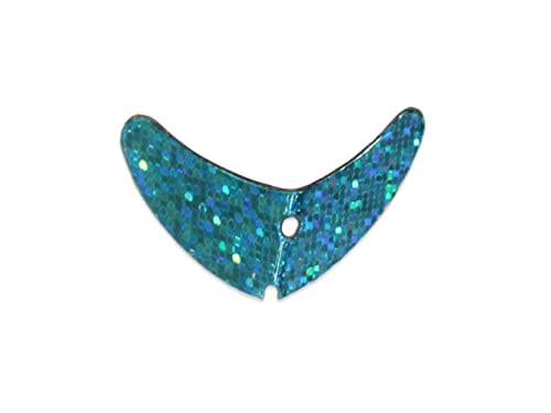 Smile Blade Lure - Hot Pink Sparkle, 5-Pack Assorted Sizes