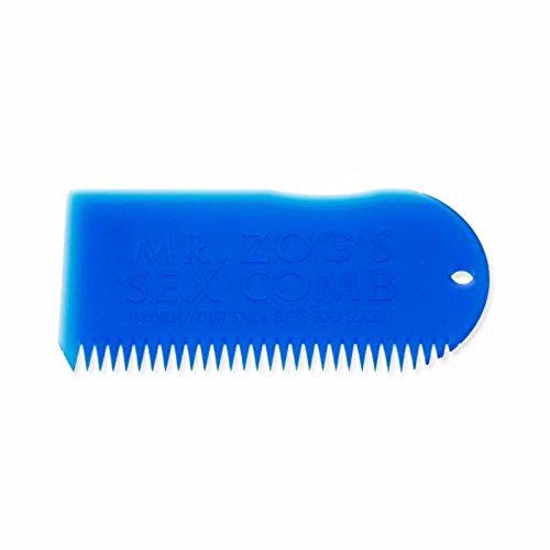 Surfboard Wax Comb - Blue - For Removing and Texturing Surfboard Wax