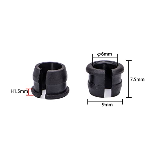Schrader to Presta Rim Adapter for Bicycle - 10 Pack