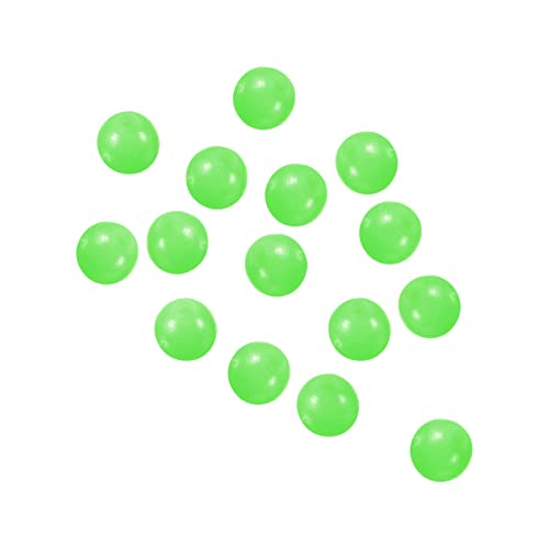 Luminous Fishing Beads - 6mm Soft Plastic Glow Tackle - 200 Pieces