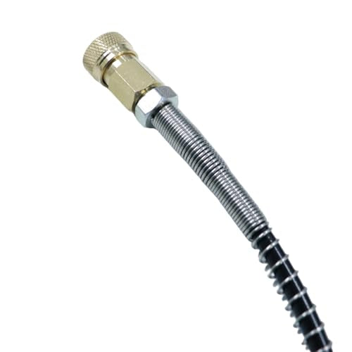 20-Inch Paintball Airsoft Fill Hose with 8mm Male Connector